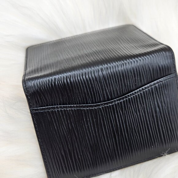 Louis Vuitton  Epi Black Pocket Organizer Wallet - Picture 14 of 17